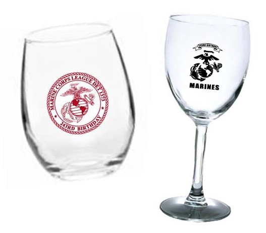 Wine Glass Party Clear - Non Slip - Marine Business